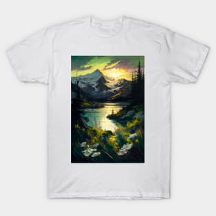 Mountain Sunset Serenade T-Shirt